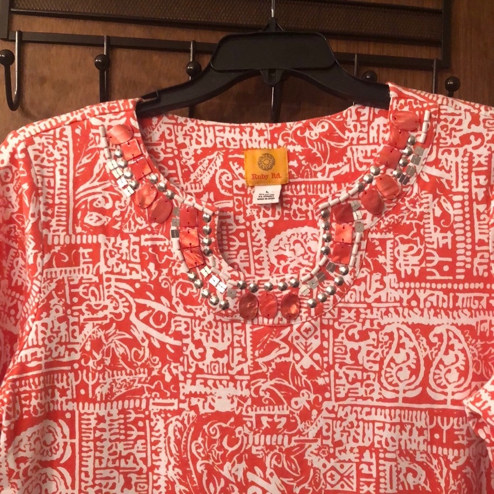 NWT Ruby Rd. Top - Picture 4 of 5